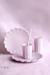 Violet Frill Plastic Plates