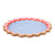Rainbow Ric Rac Dessert Plates