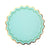 Rainbow Ric Rac Dinner Plates
