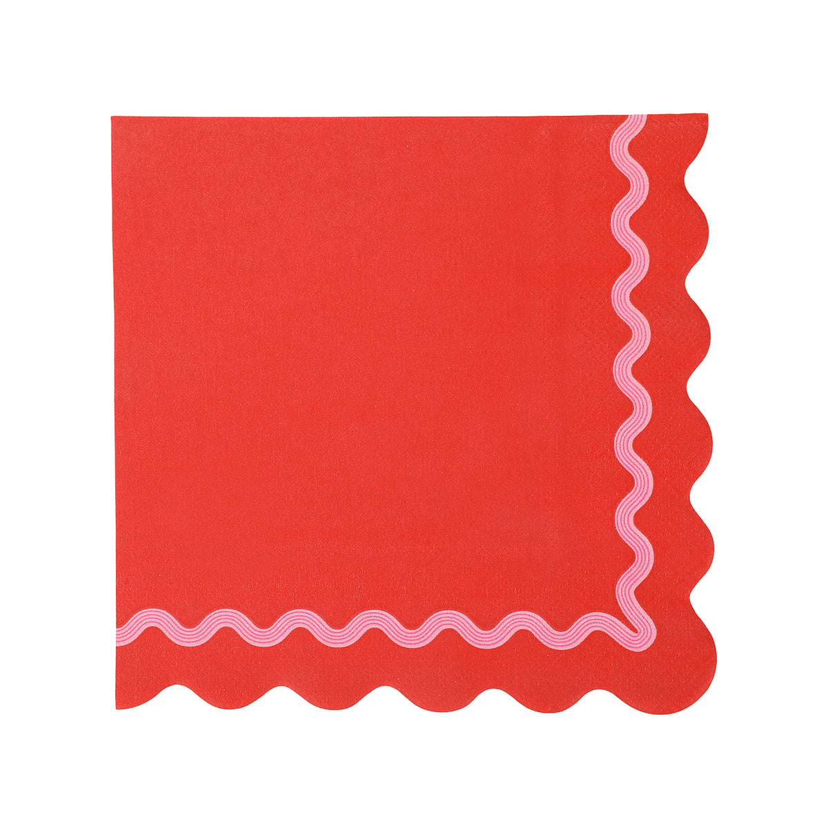 Rainbow Ric Rac Lunch Napkins