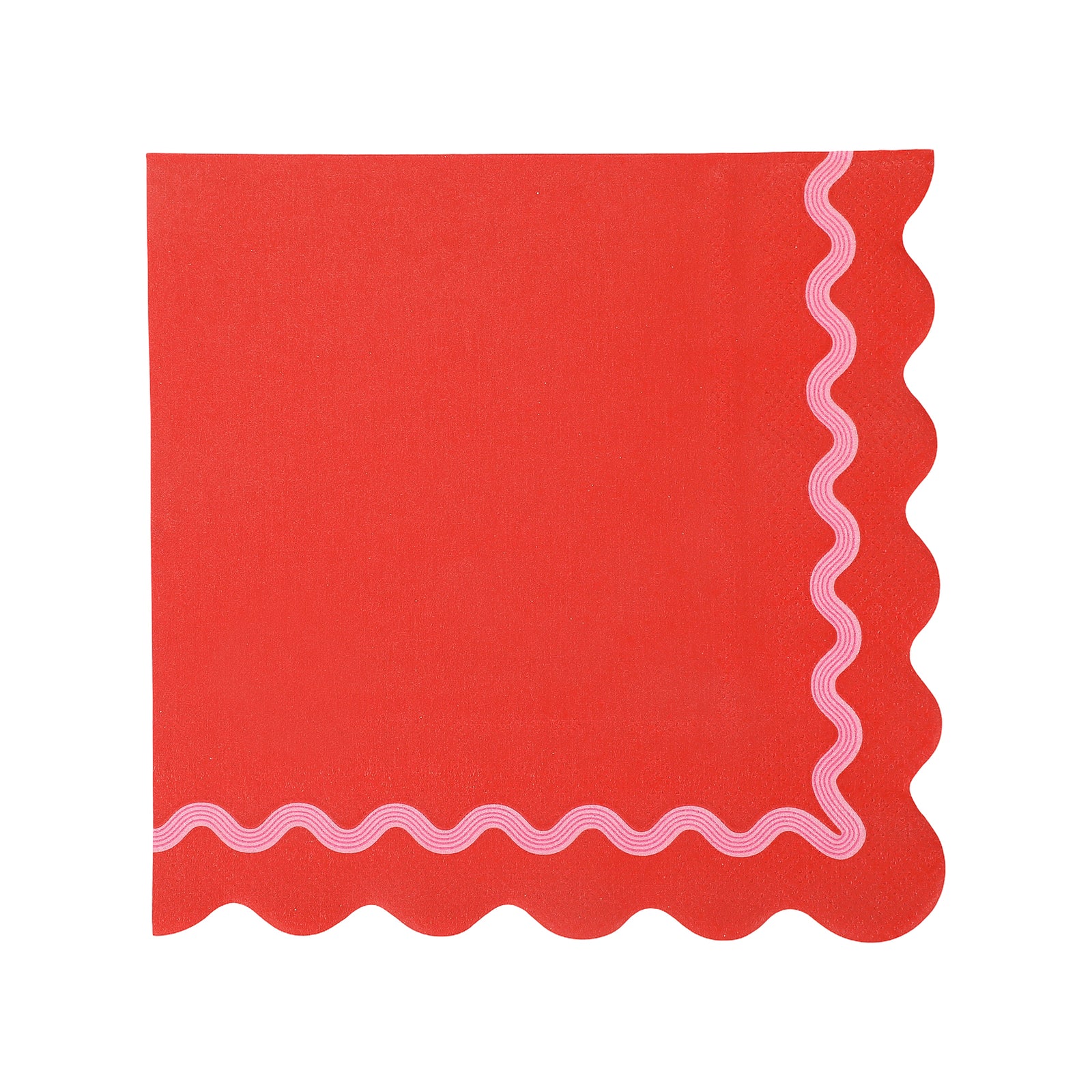 Rainbow Ric Rac Lunch Napkins