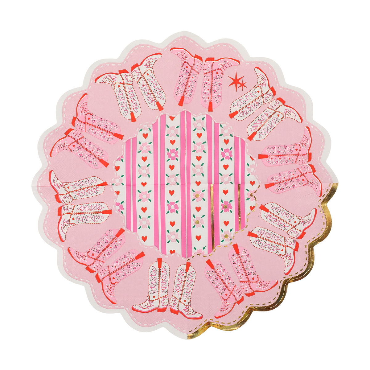Boot Scoot Blooms Napkins