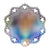 Iridescent Doily Placemats