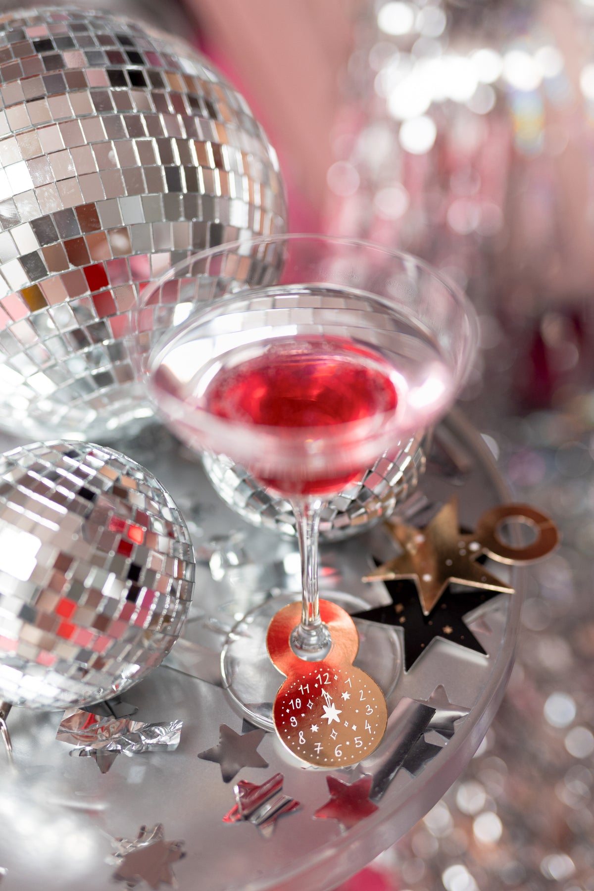 New Year Drink Tags