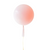 Large Pastel Pink Balloon with Tassel