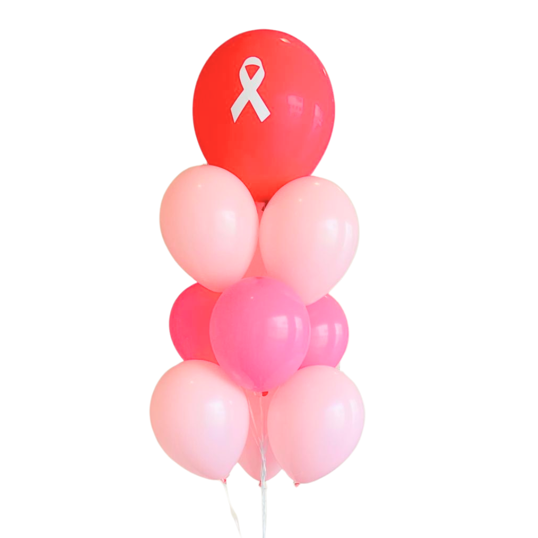 Cancer Awareness Ribbon Balloon Bouquet (Copy)