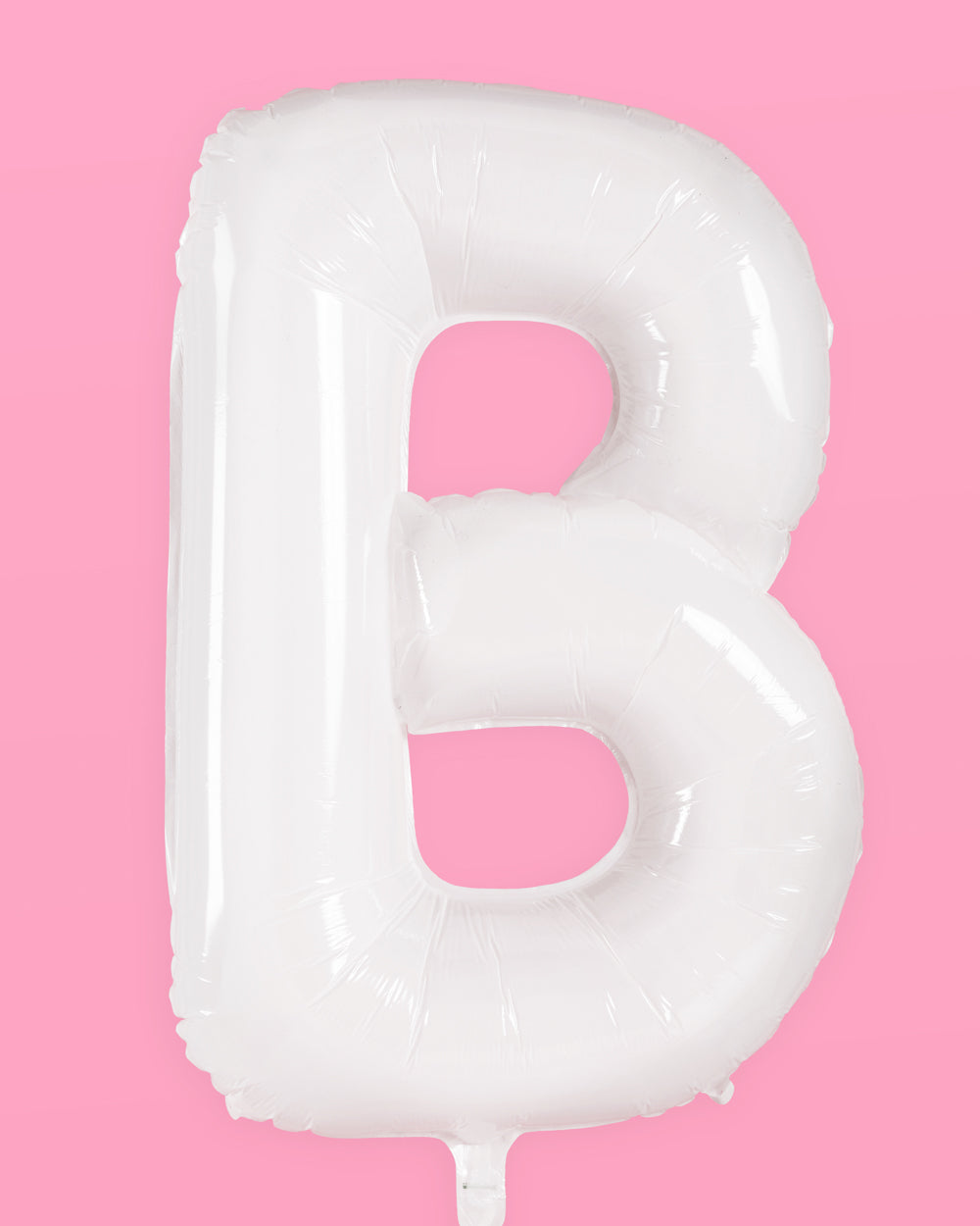 Classic White Bride Letter Balloons