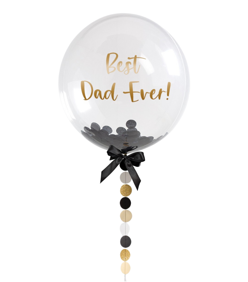 Custom Glitz &amp; Glam Bubble Balloon