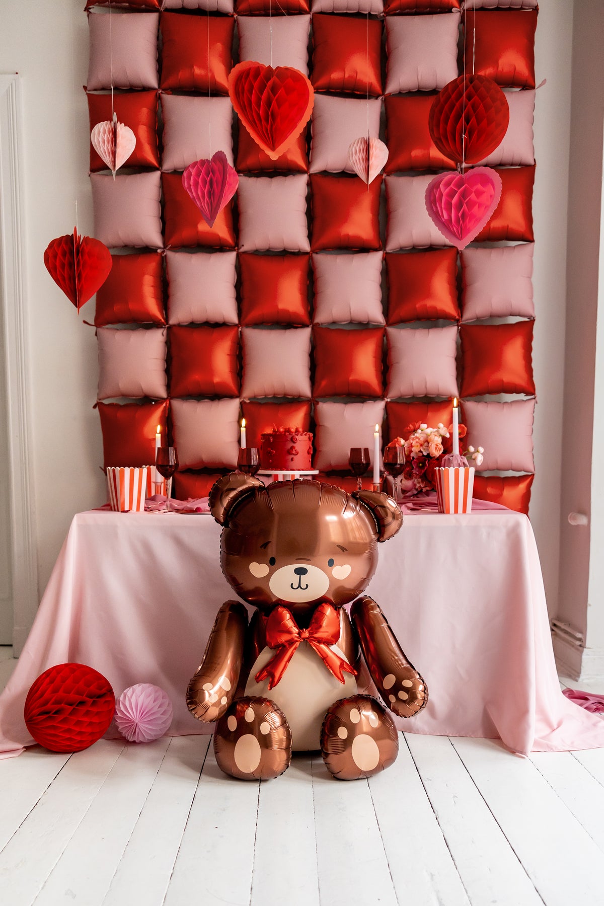 Honeycomb Heart Decorations