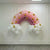 Pink Rainbow Balloon Arch