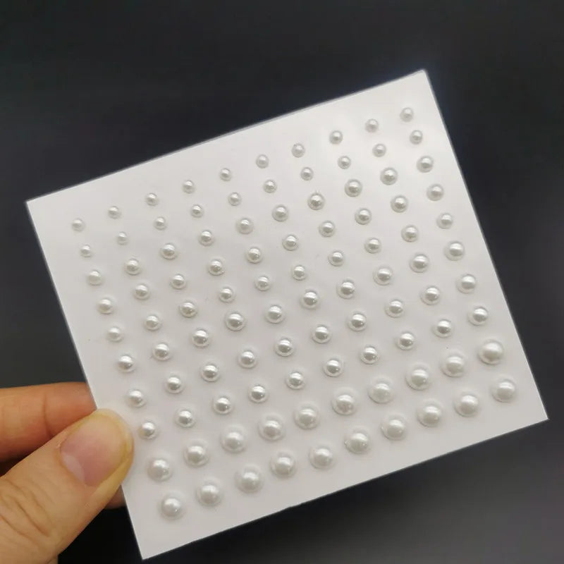 3D Pearl Sticker Jewels