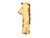 Giraffe Number One Foil Balloon