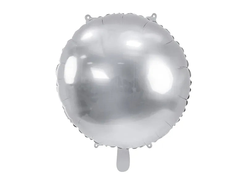 Round Silver Foil Balloon