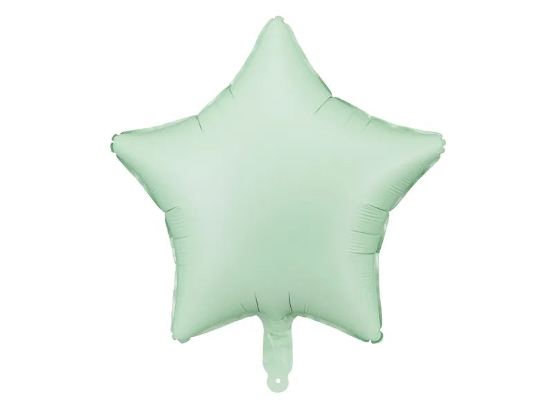 Green Star Foil Balloon