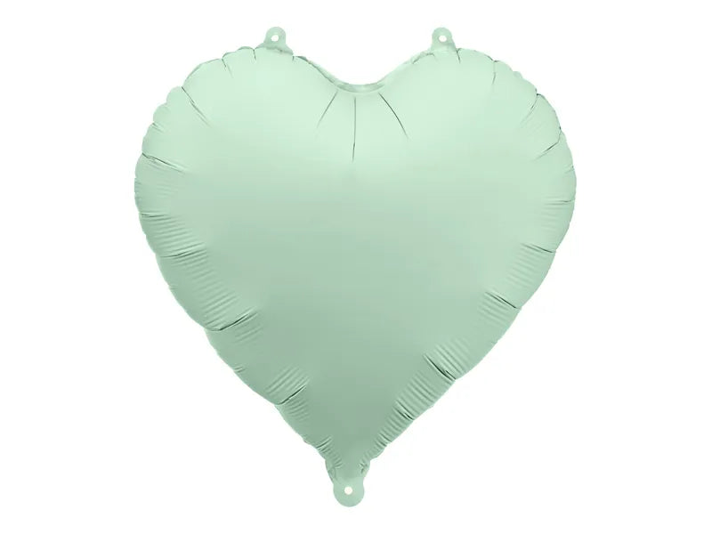 Minty Green Heart Balloon