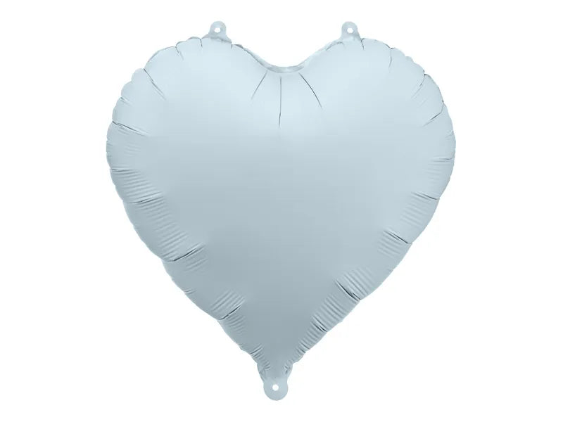 Sky Blue Heart Foil Balloon