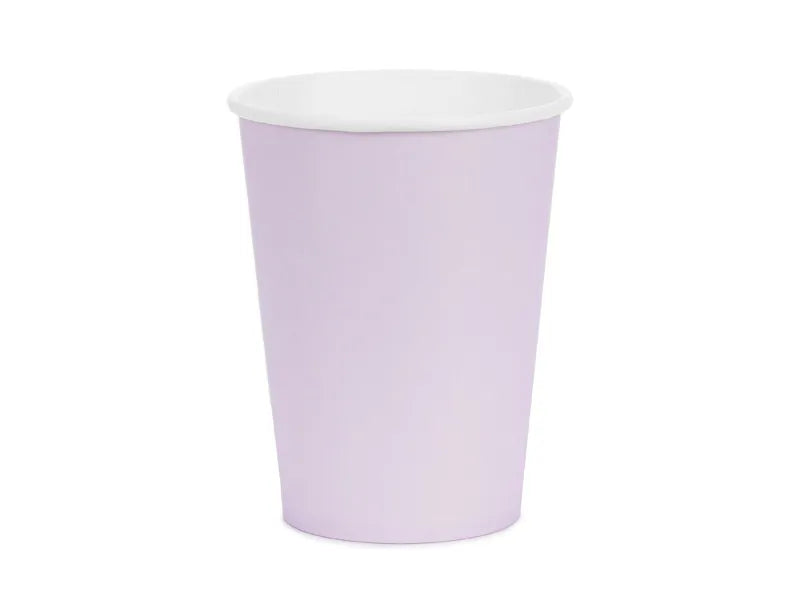 Lavender Paper Cups