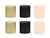Peach, Black & Gold Crepe Paper Streamers Set