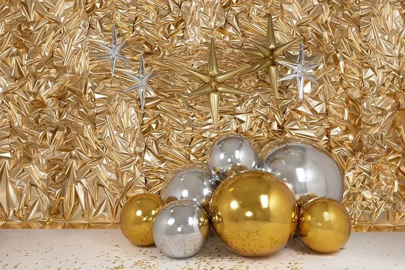 Inflatable Gold Mirror Balls
