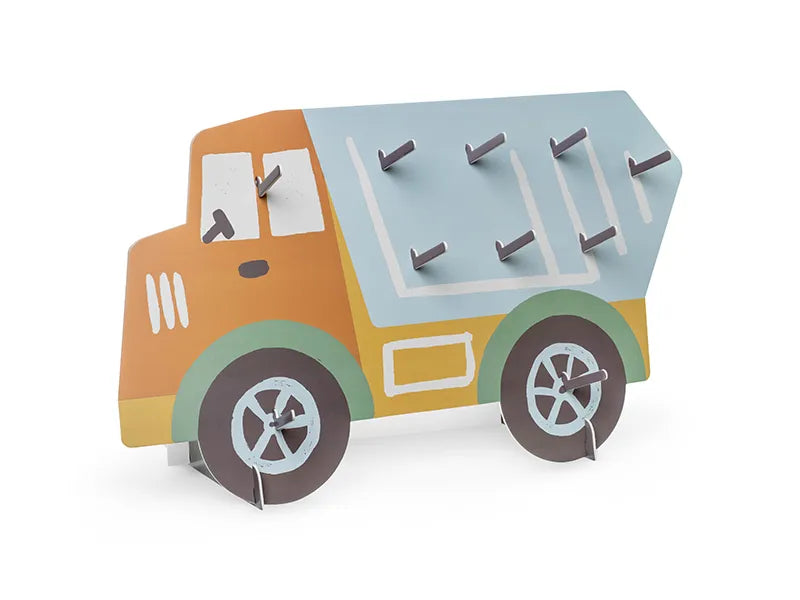 Construction Truck Donut Wall 