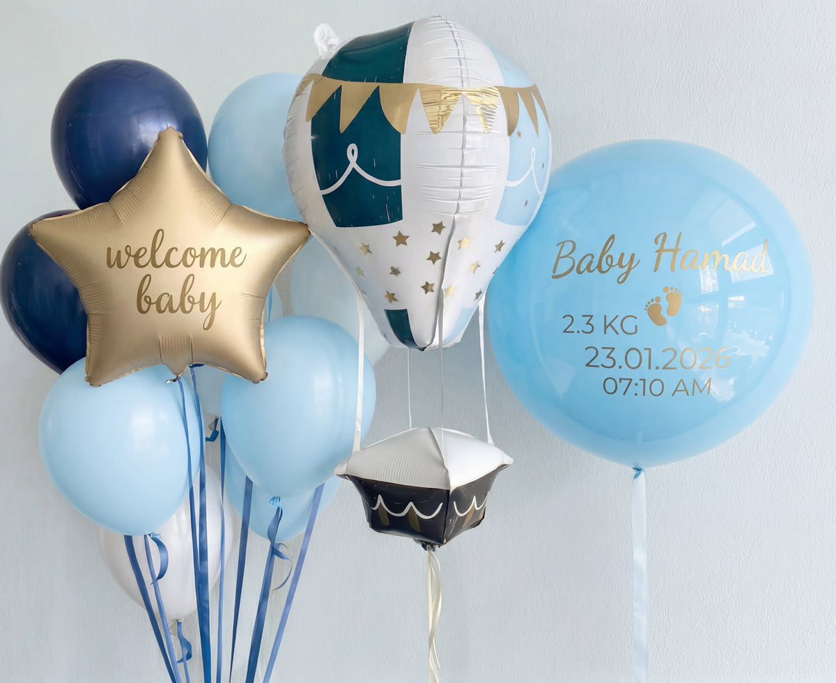 4D Hot Air Foil Balloon