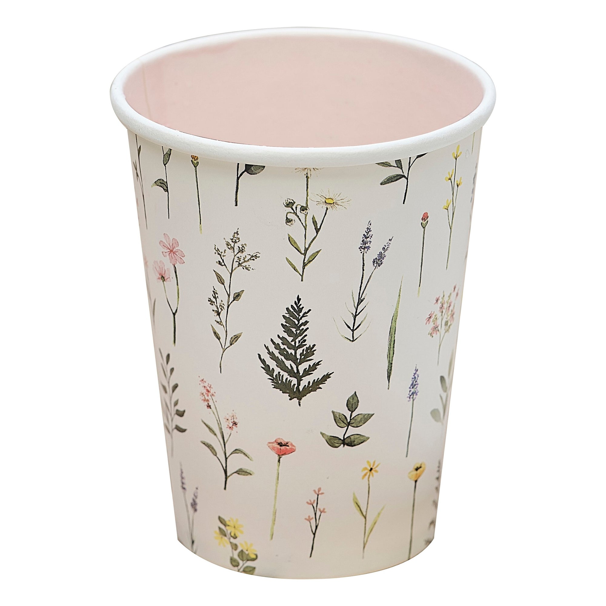 Floral Party Paper Cups