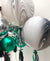 Silver Orbz Balloon