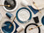 Navy Blue Paper Cups