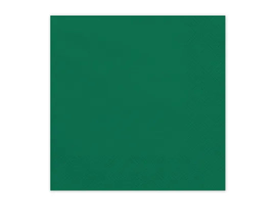Dark Green Paper Napkins