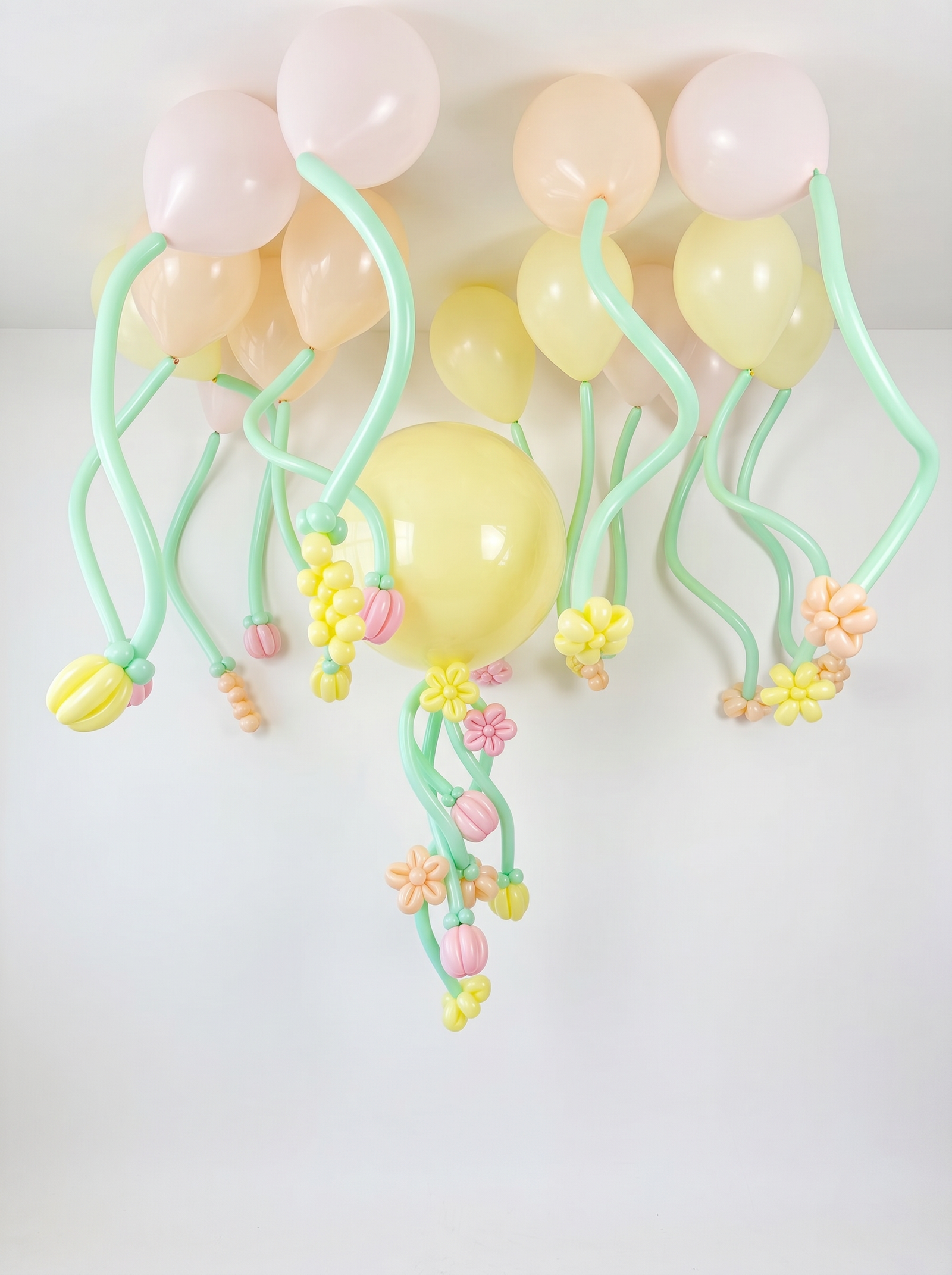 Whimsical Pastel Balloon Set