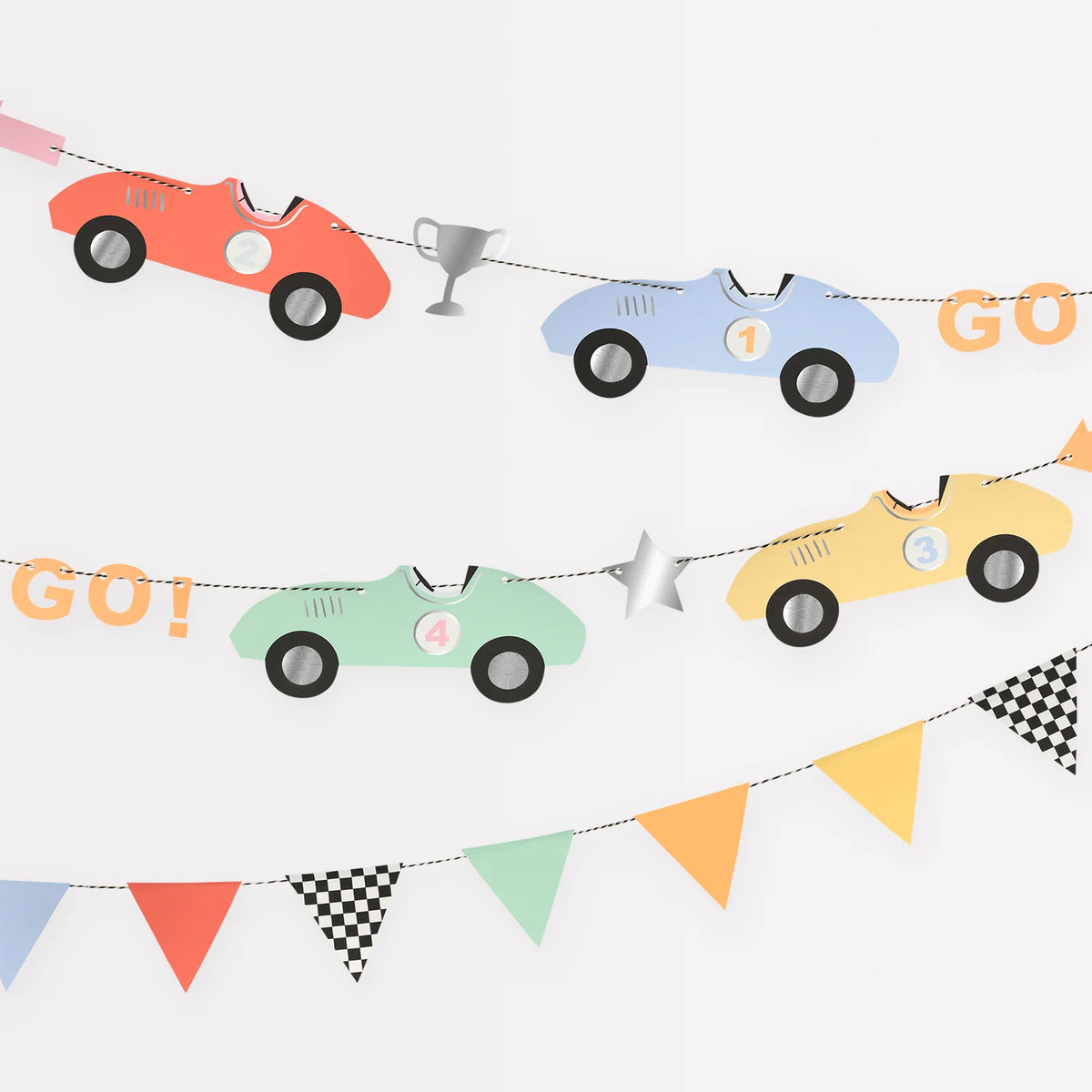 Race Car Garland by Meri Meri