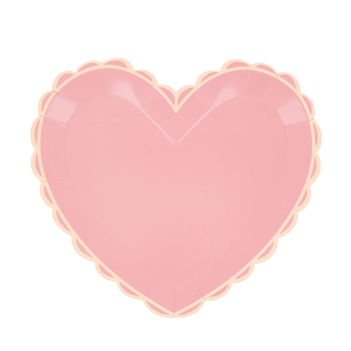 Pastel Heart Large Plates by Meri Meri