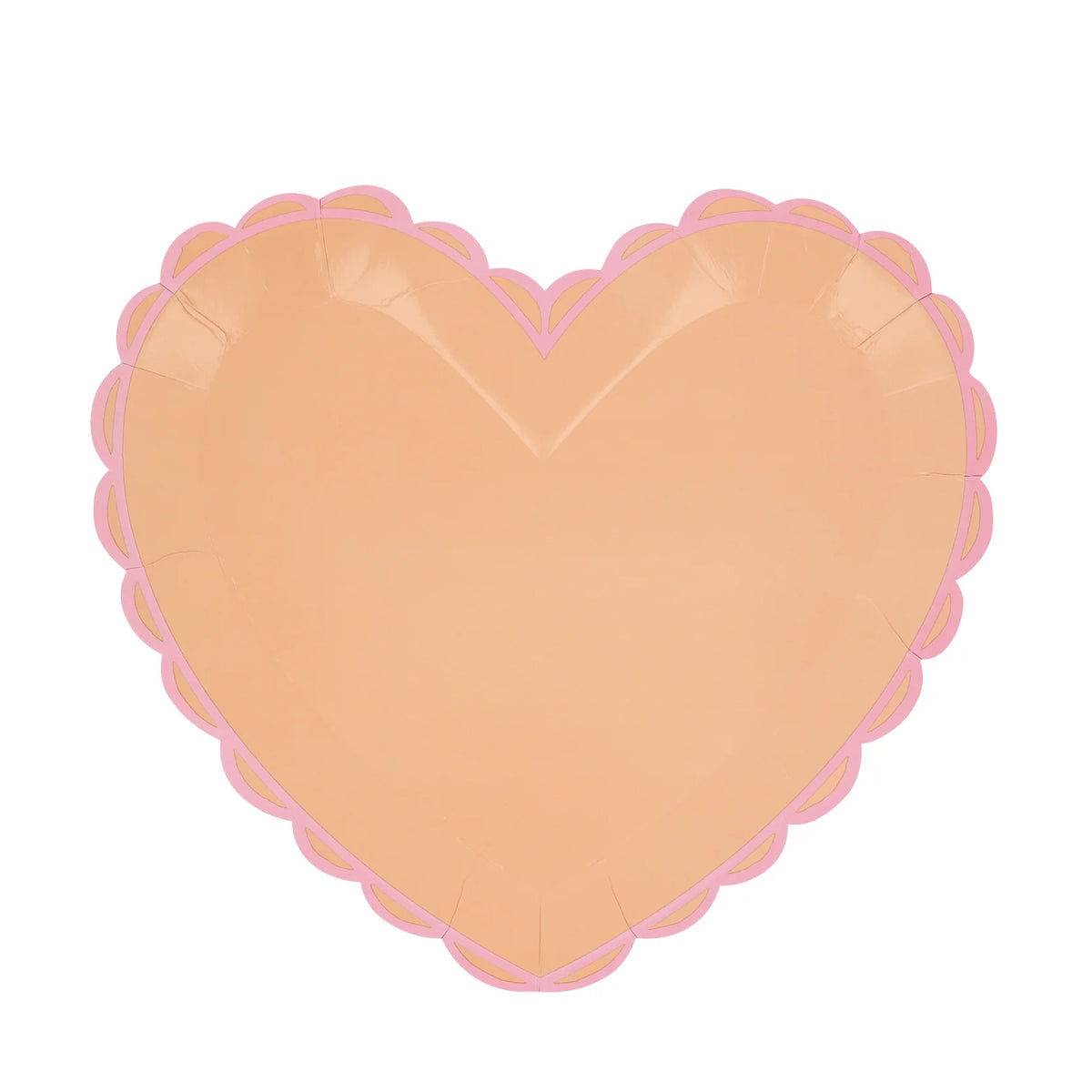 Pastel Heart Large Plates by Meri Meri
