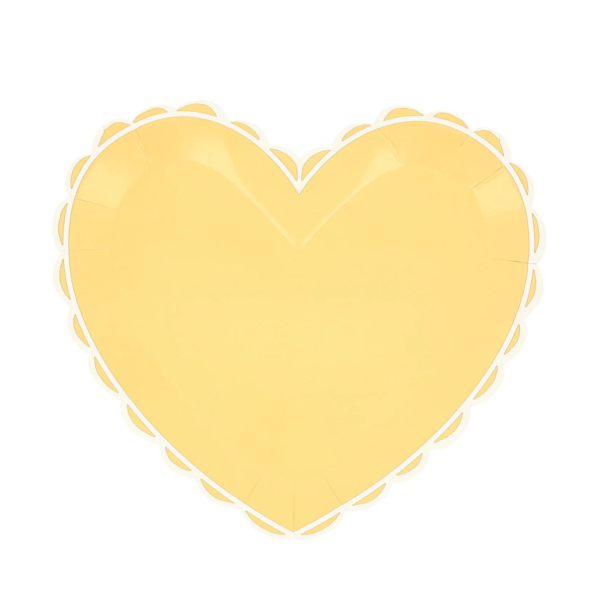 Pastel Heart Large Plates by Meri Meri