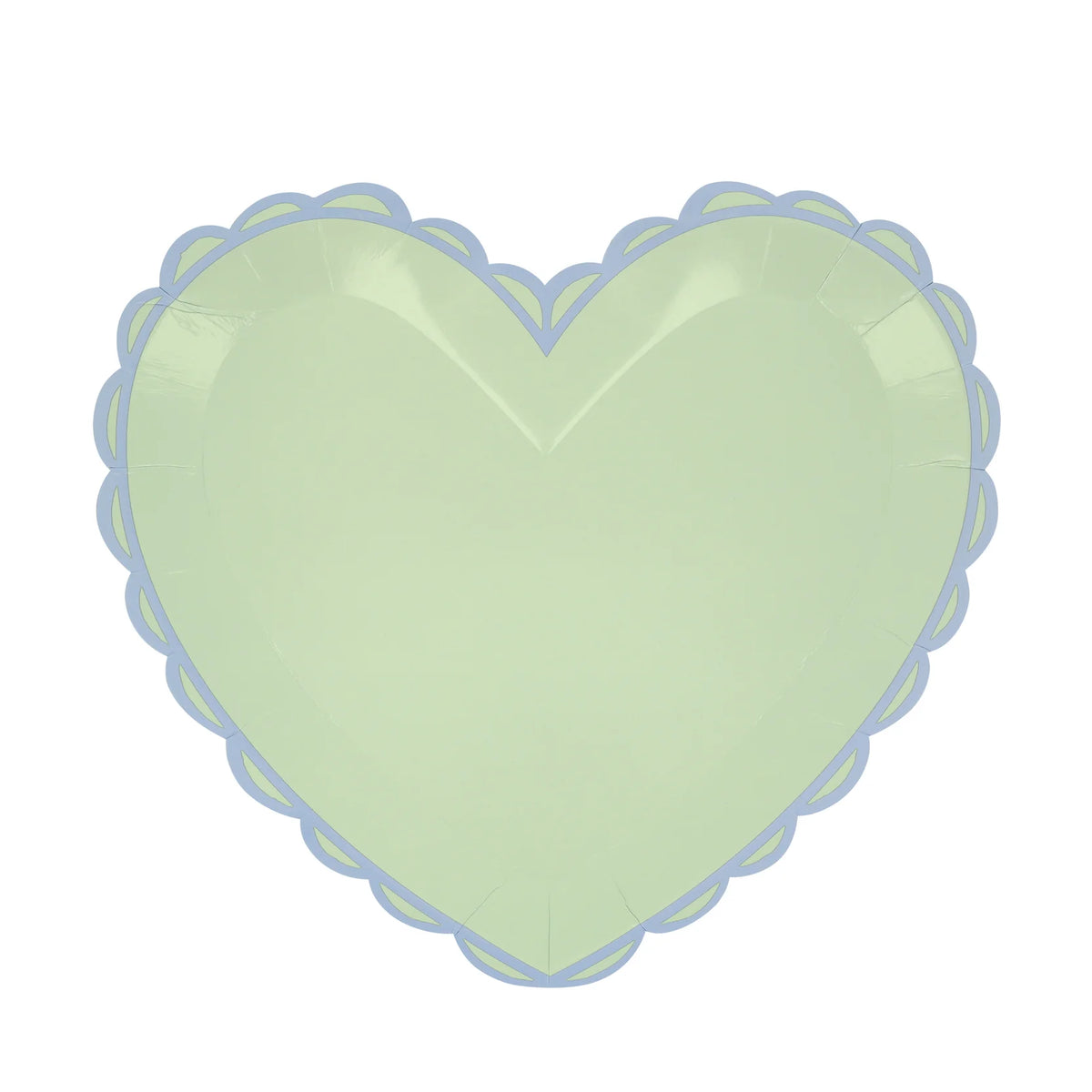Pastel Heart Large Plates by Meri Meri