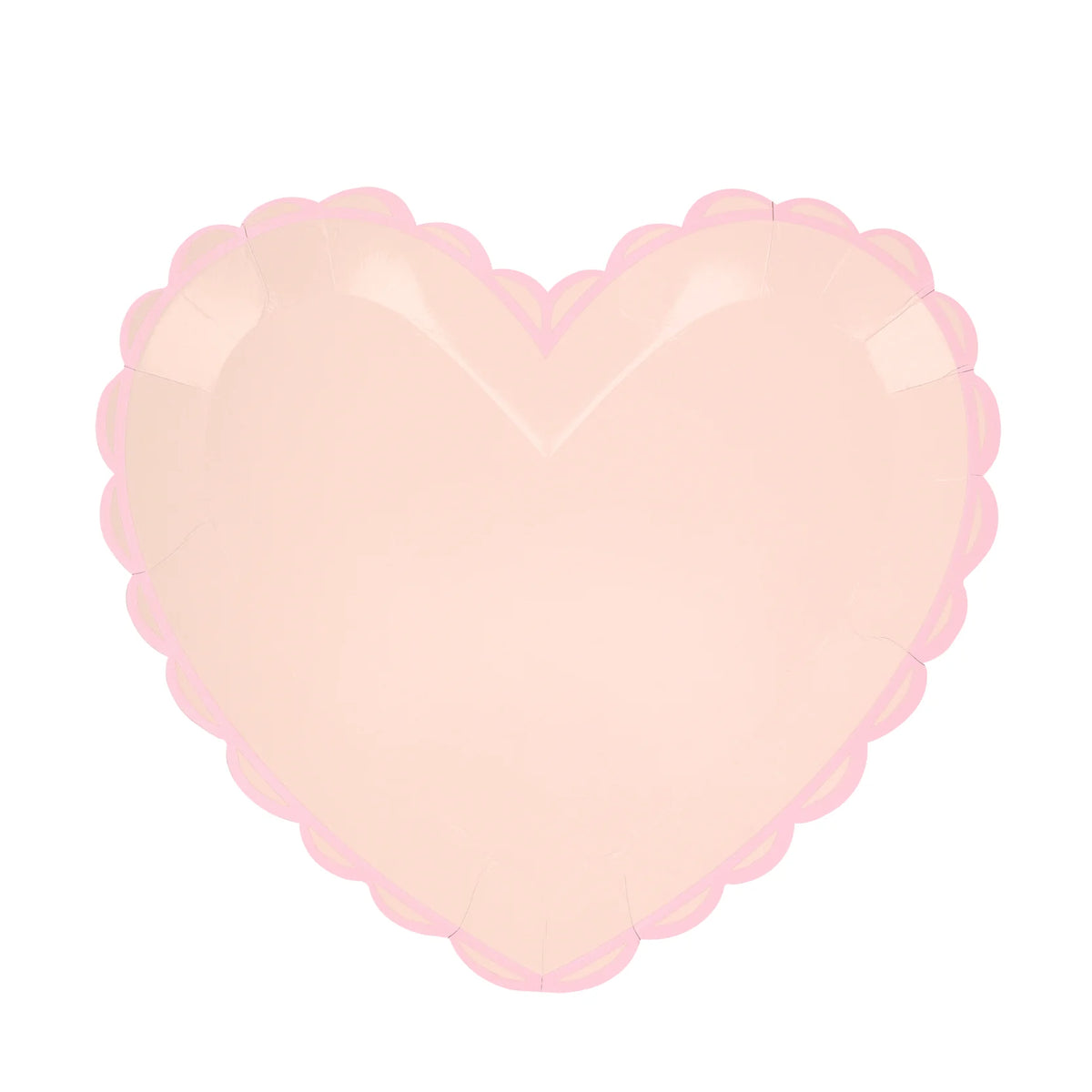 Pastel Heart Large Plates by Meri Meri