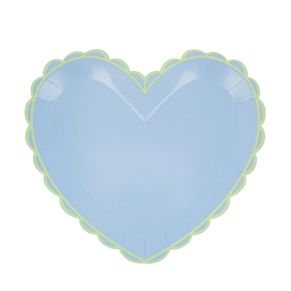 Pastel Heart Large Plates by Meri Meri