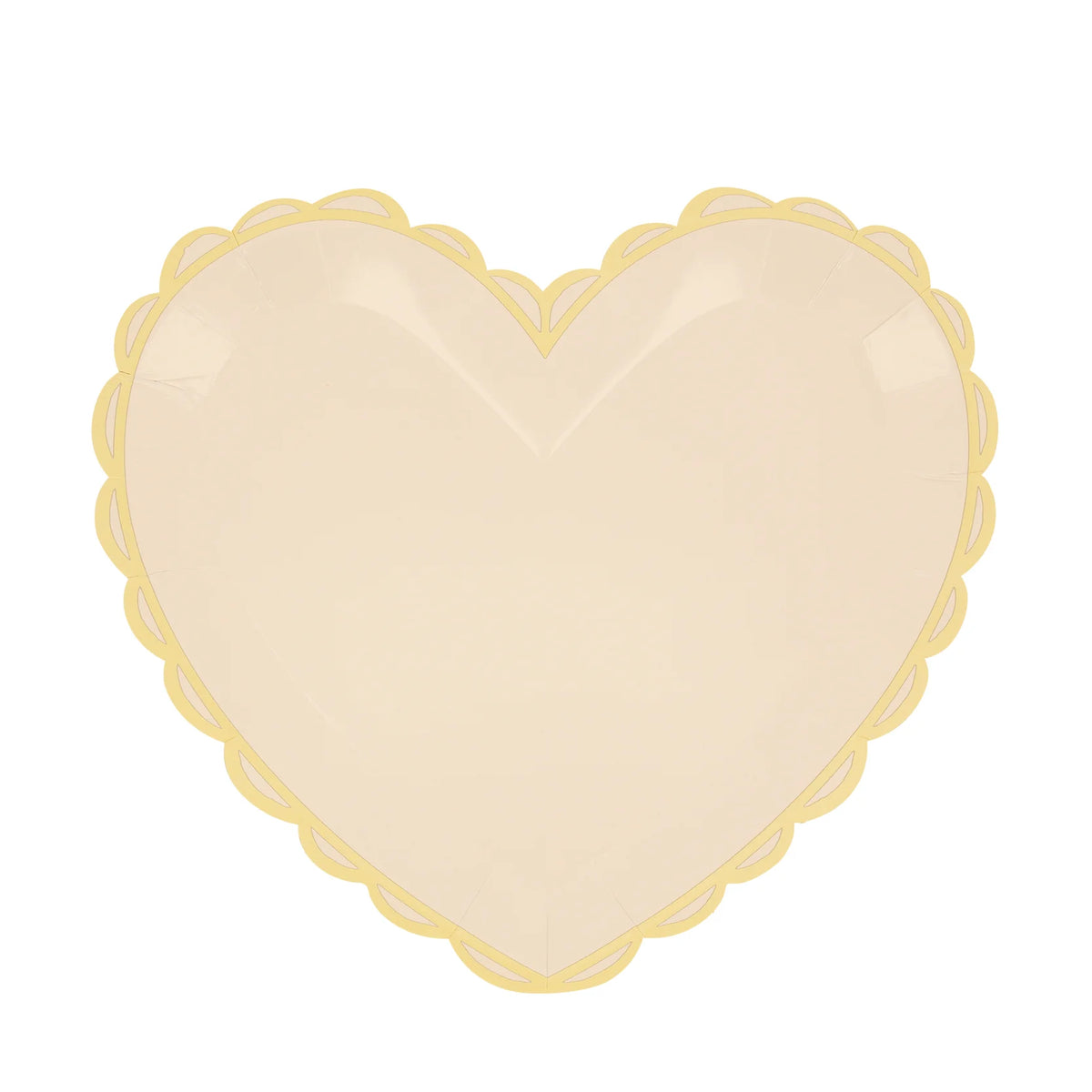 Pastel Heart Large Plates by Meri Meri