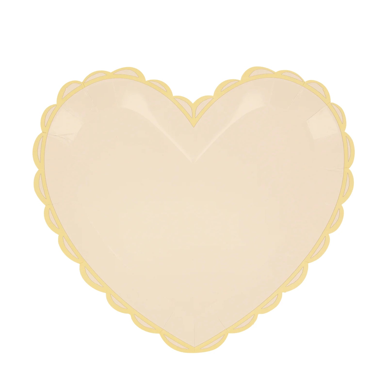 Pastel Heart Large Plates by Meri Meri