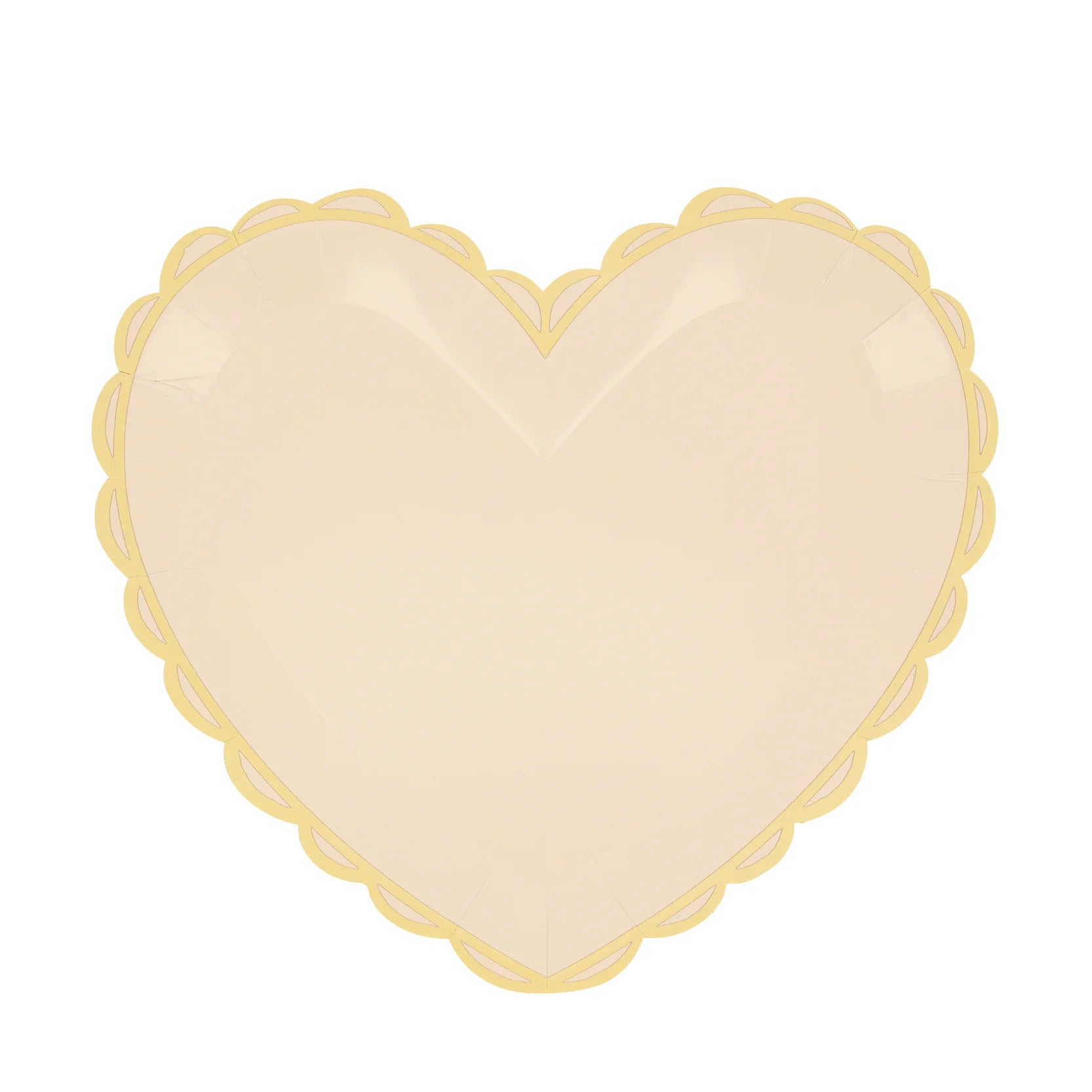 Pastel Heart Large Plates