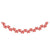 Candy Cane Stripe Honeycomb Garland by Meri Meri