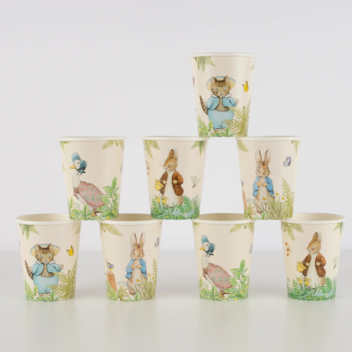 Peter Rabbit™ In The Garden Cups by Meri Meri