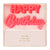 Happy Birthday Pink Acrylic Toppers by Meri Meri