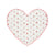 Vintage Rose Heart Plates by Meri Meri
