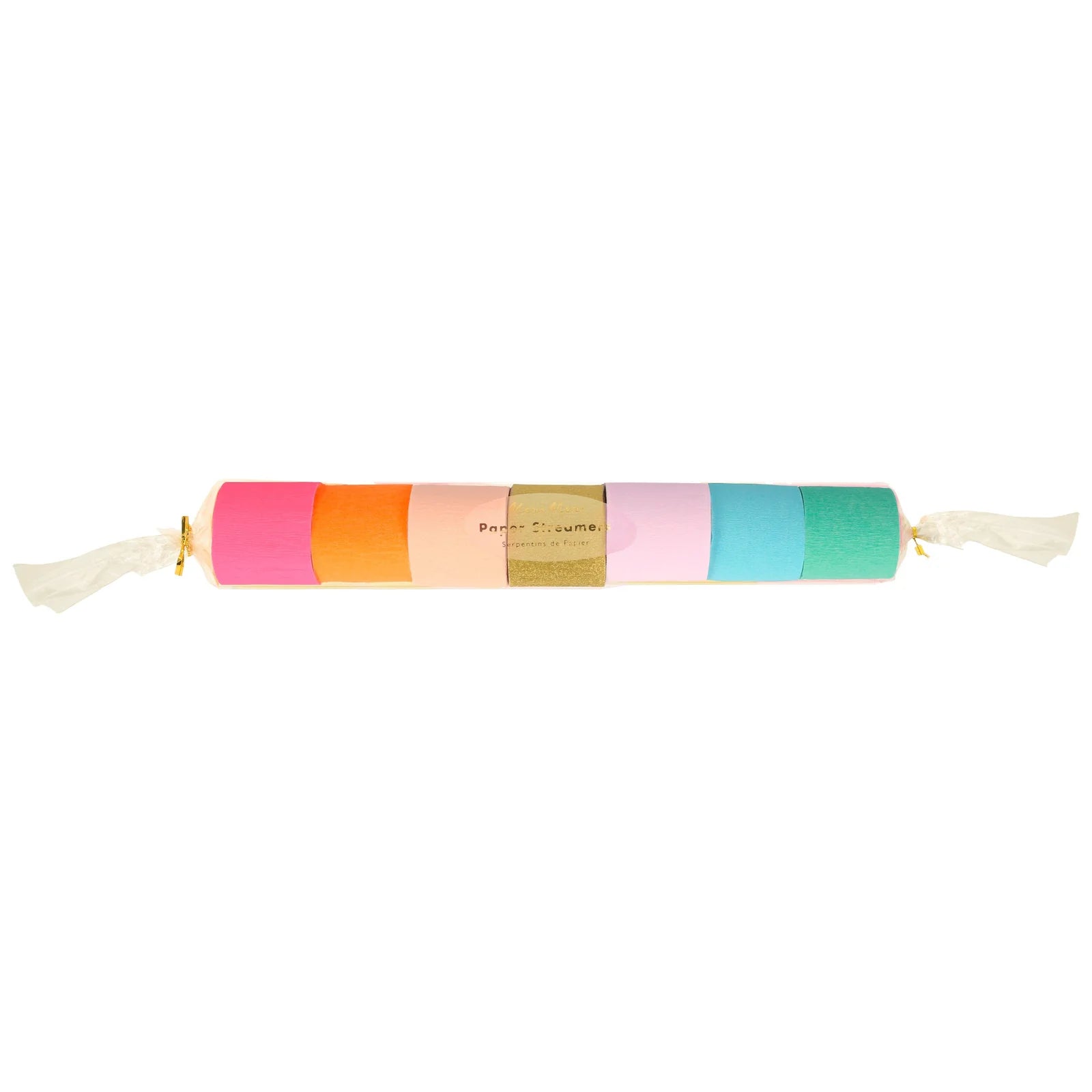 Bright Crepe Paper Streamers by Meri Meri