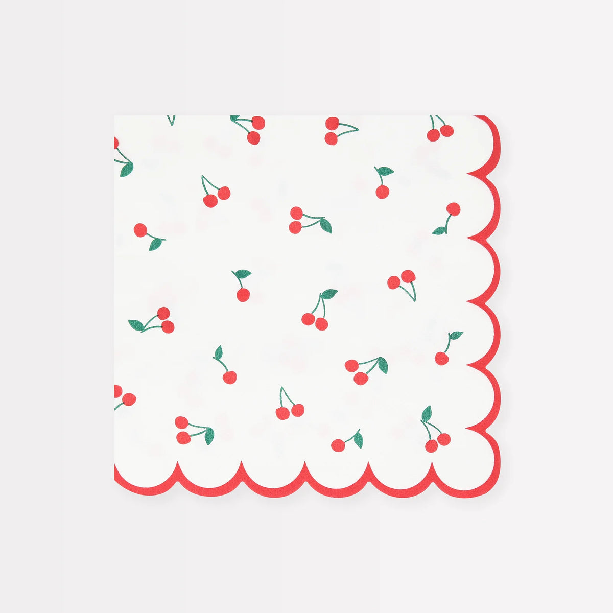 Cherry Pattern Large Napkins by Meri Meri