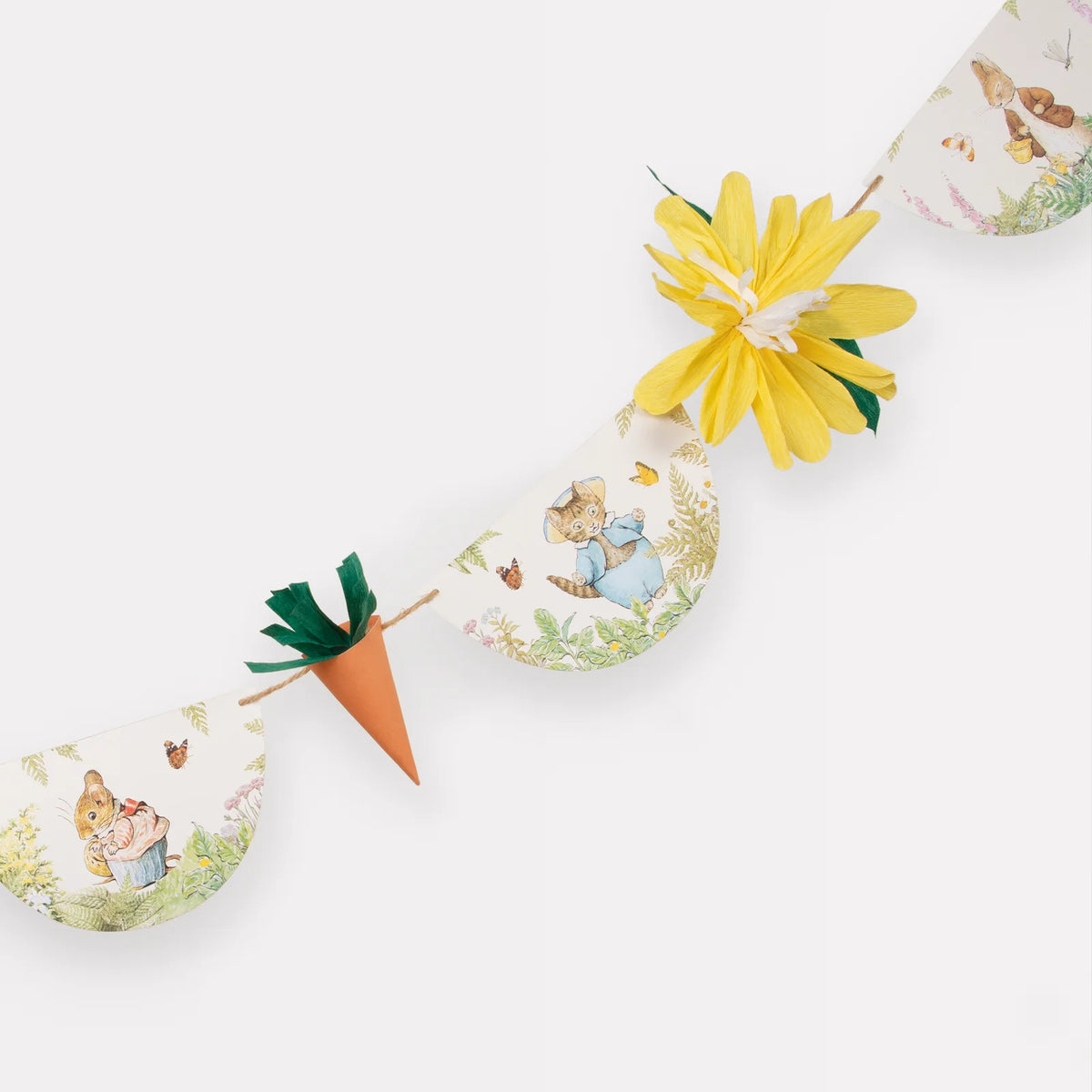 Peter Rabbit™ In The Garden Garland by Meri Meri