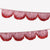 Pink Tinsel Scallop Garland by Meri Meri