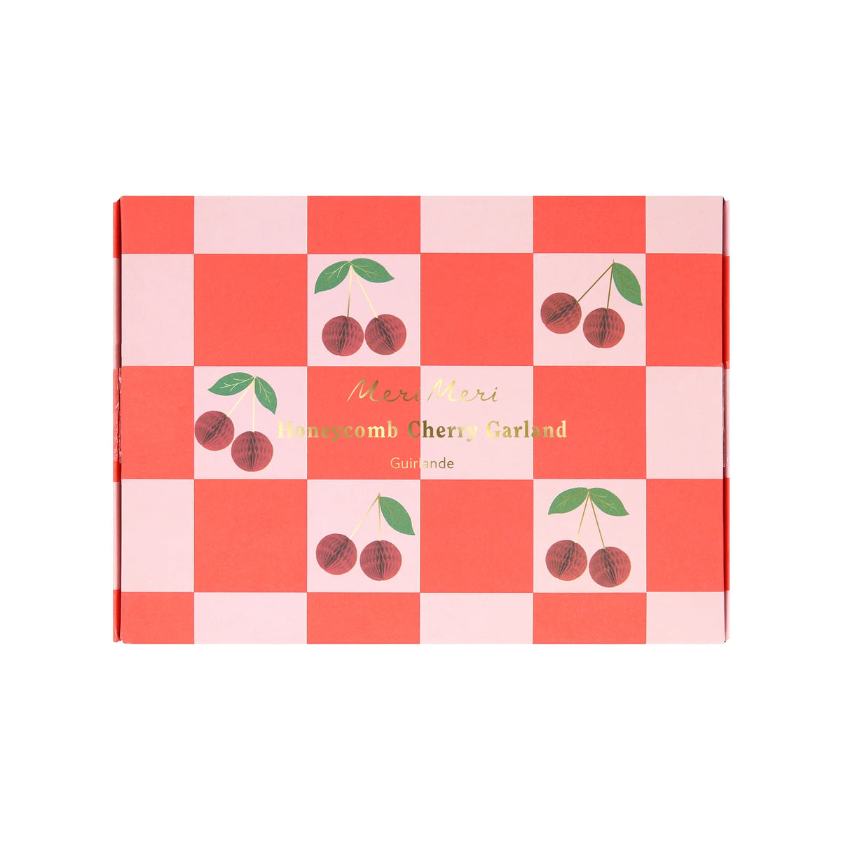 Cherry Honeycomb Garland by Meri Meri