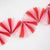 Candy Cane Stripe Honeycomb Garland by Meri Meri
